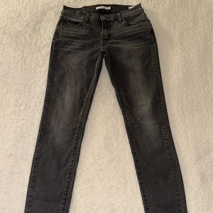 Levi’s 710 super skinny jeans gray size 29